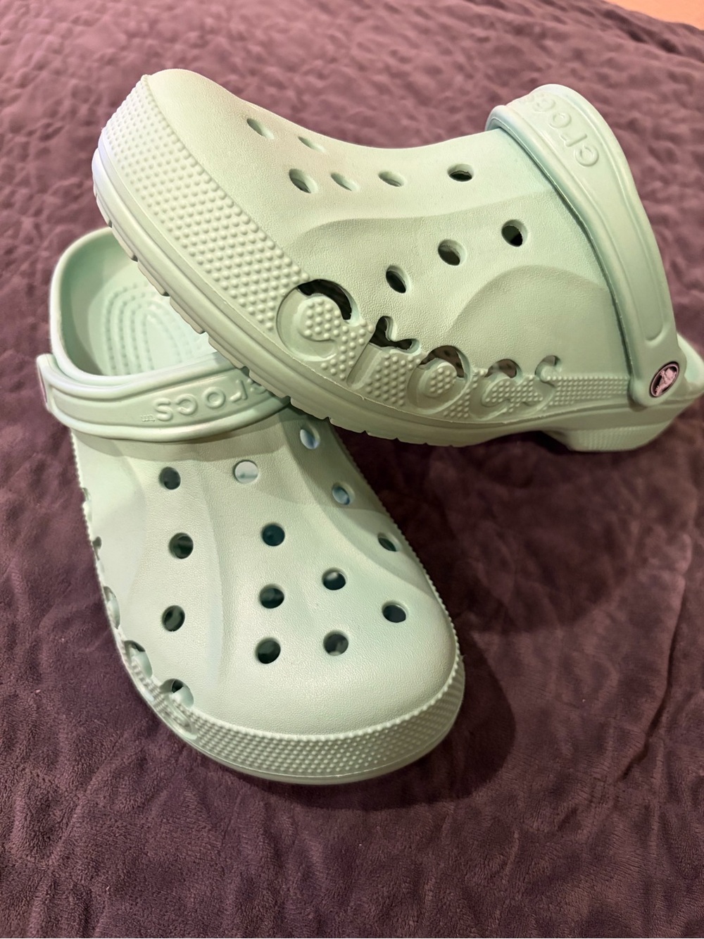 CROCS Classic Clogs in Mint Green